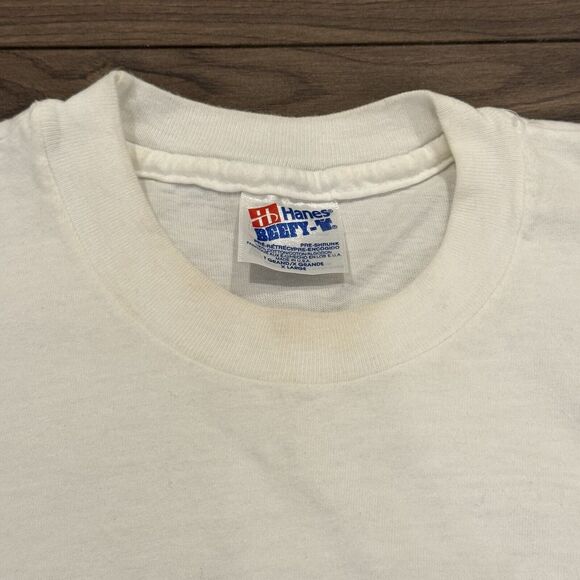 Vintage 90s 1994 United Way Graphic T Shirt Size XL White Single Stitch USA - Picture 3 of 6